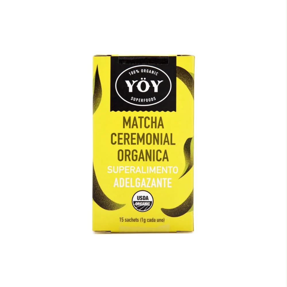 Matcha Ceremonial Orgánica YOY x 15 Sachets