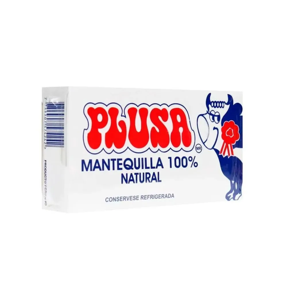 Mantequilla con sal PLUSA 200grs.