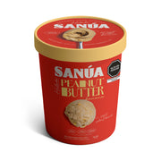 Helados Sanua Pote 16onz. Platano Mant. Mani