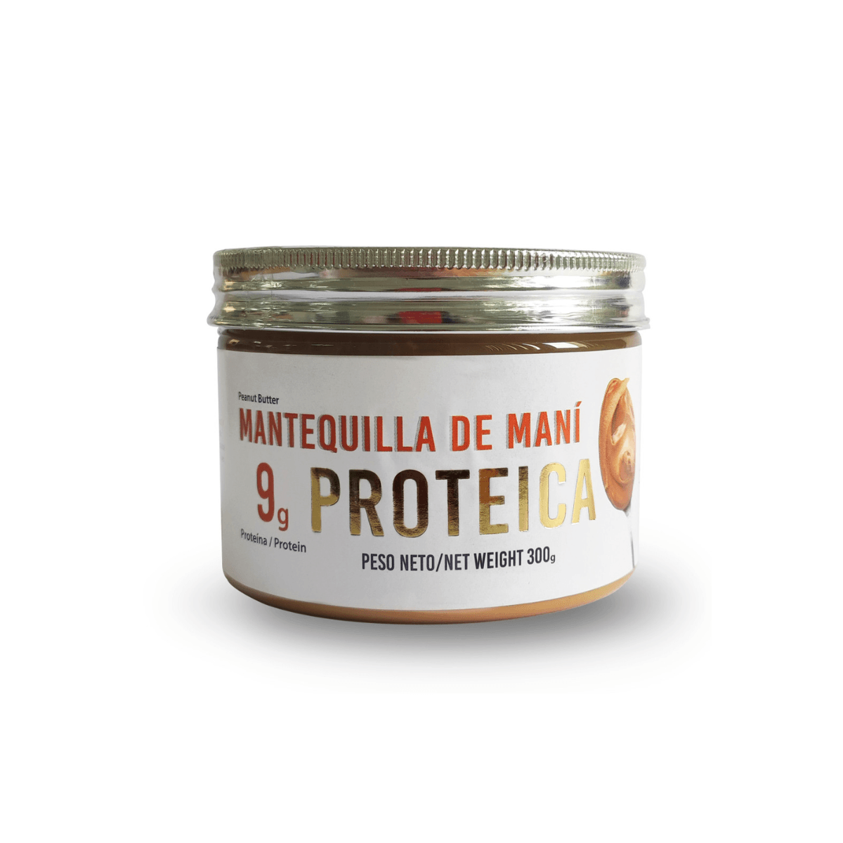 Mantequilla de Mani 9G Proteica 300grs.