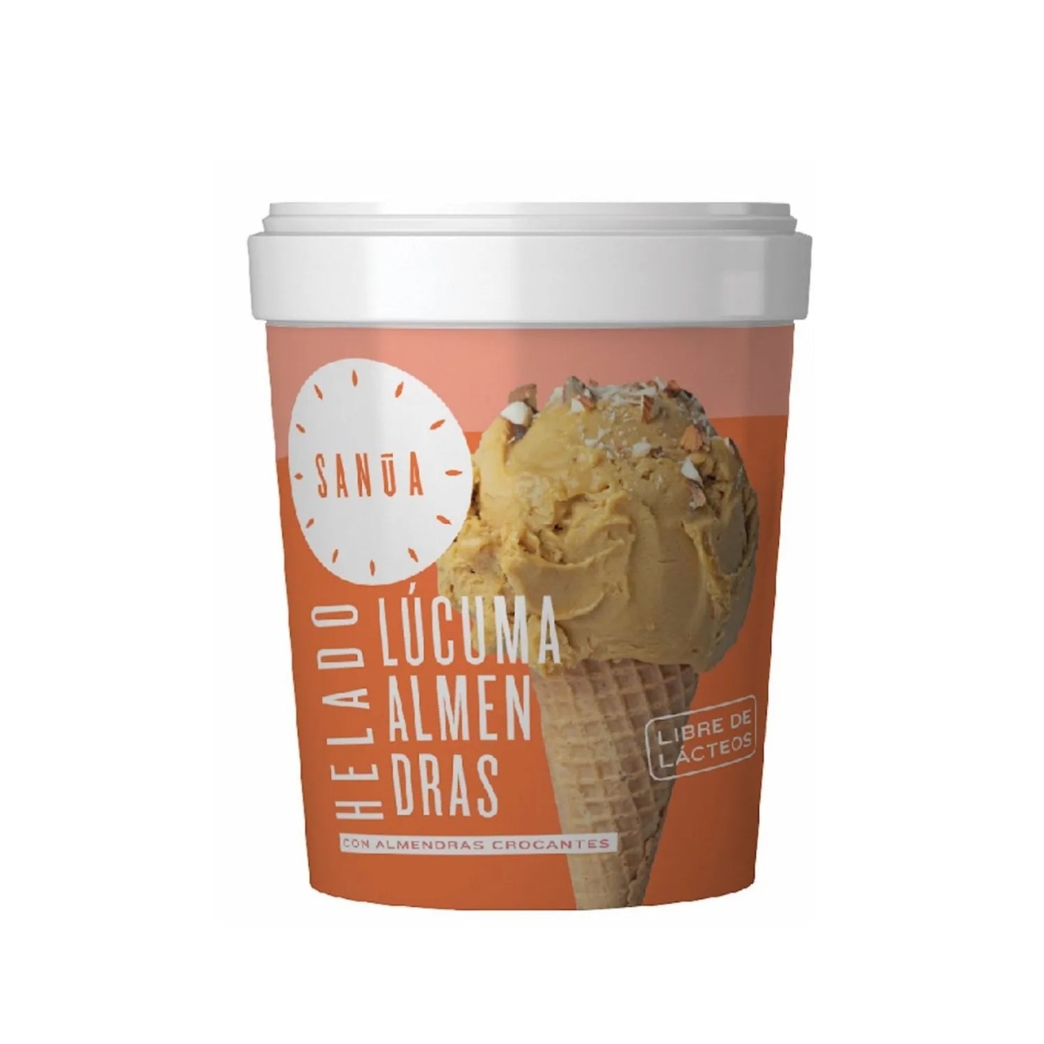 Helado Sanua Pote 16onz. Lucuma