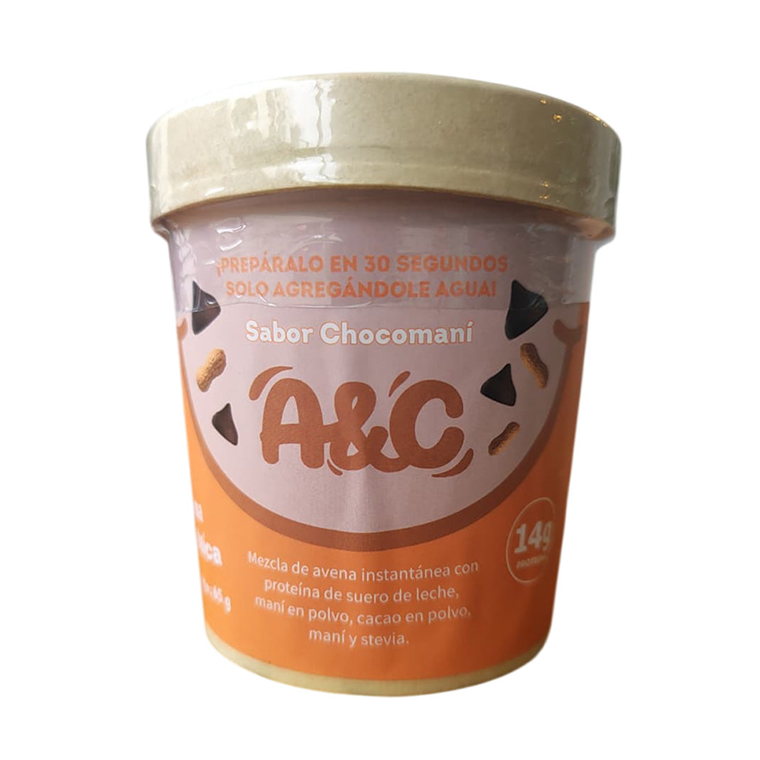 Avena Proteica Instantanea Chocomani 65grs. Avena & Canela