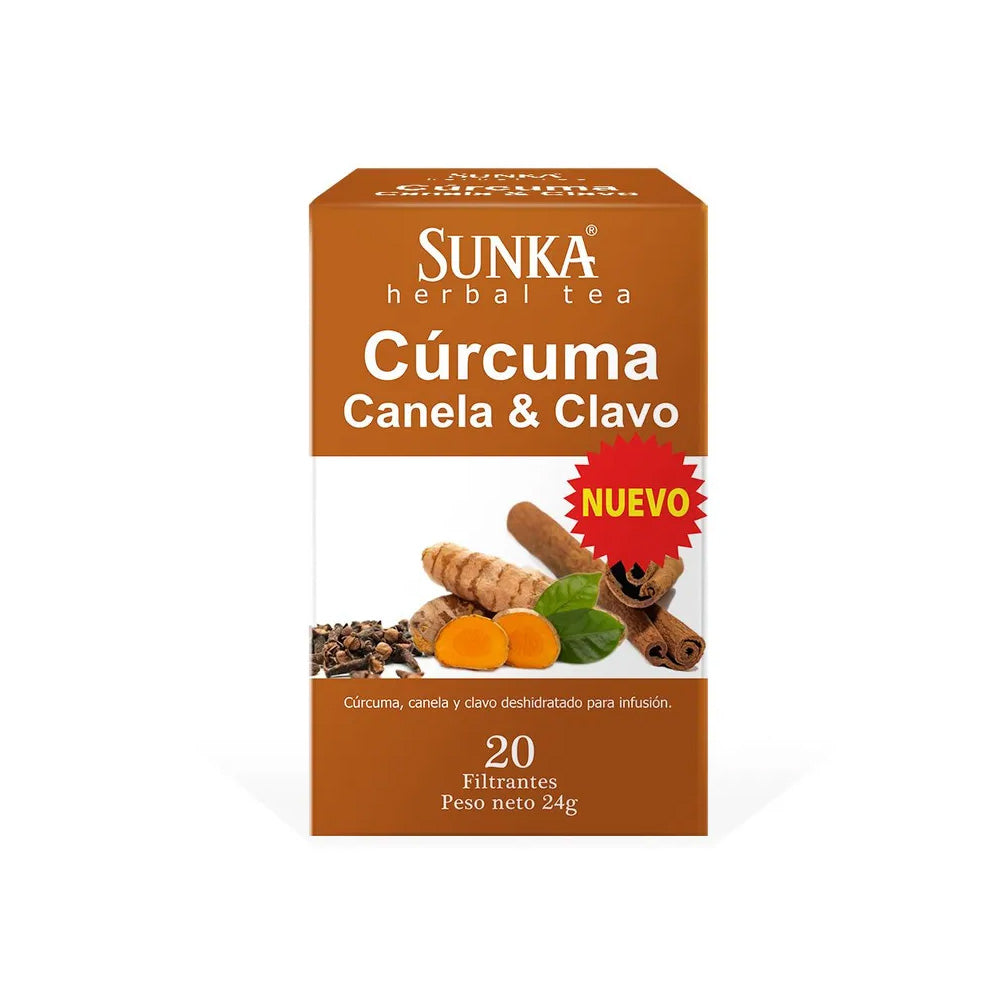 Te Sunka Curcuma, Canela y Clavo.