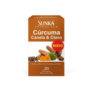 Te Sunka Curcuma, Canela y Clavo.